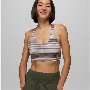 Prana Heavana™ Henley Bra - NWT Large